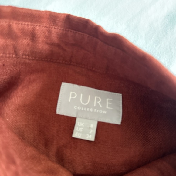 Beautiful Pure Linen Top - Picture 3 of 4